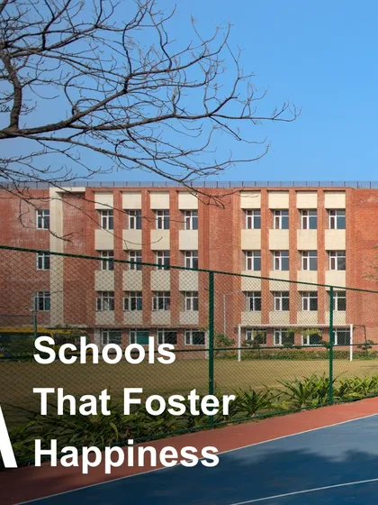 We believe in creating joyful learning environments. This image of the sports court at HRM Global School shows our commitment to providing ample space for physical activity, which is crucial for holistic child development.