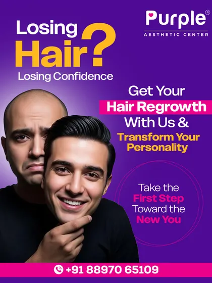 Losing hair can mean losing confidence. Our hair regrowth treatments are designed to help you transform your personality and take the first step toward a new, more confident you.