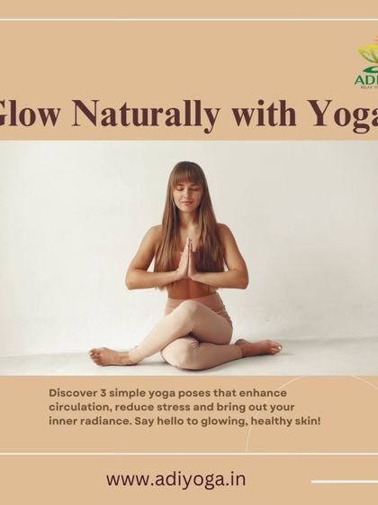 You can glow naturally with yoga. I teach asanas that enhance circulation, reduce stress, and help detoxify the body, bringing out your inner radiance for healthy, glowing skin.