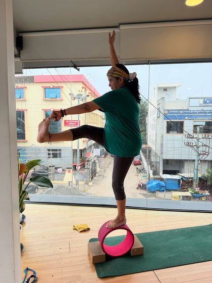 Hamsa Yoga - Group Yoga Classes Yoga with Props: Deepen Your Practice photo 11