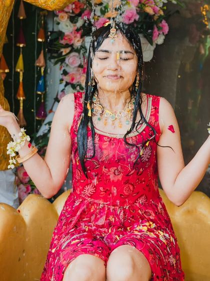 The Joyful Beginning: Engagements, Haldi & Sangeet photo 8