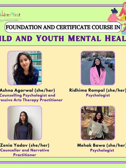 Get to know more of our CYMH faculty, a team of dedicated counsellors and psychologists. Their collective expertise ensures a comprehensive and practical learning experience.