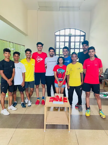 Celebrating Teacher's Day with my students. The bond we share goes beyond coaching; we are a team.