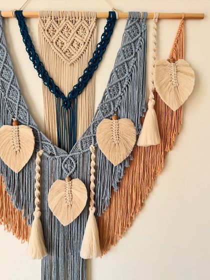 Shikha Agarwal - Custom Macrame & Crochet Home Decor Large Statement Wall Hangings photo 18