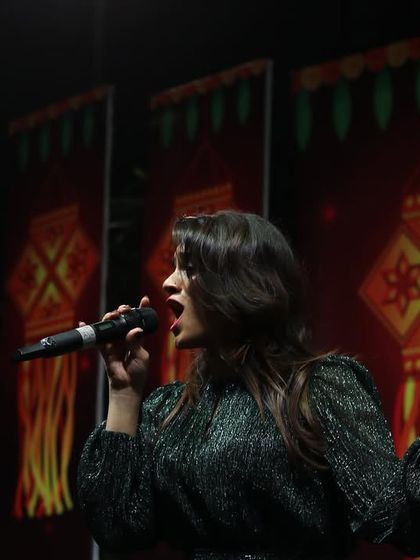 A passionate performance at the Ultratech Diwali event in Delhi.