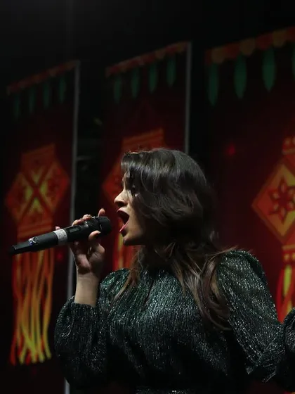 A passionate performance at the Ultratech Diwali event in Delhi.