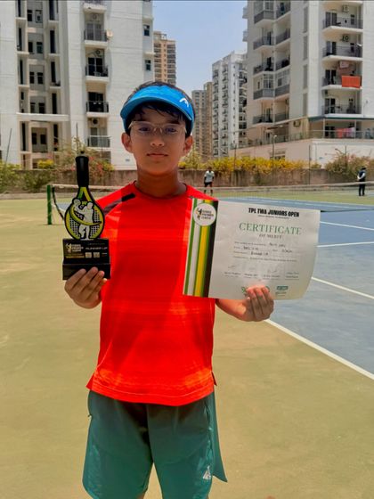 Well done to Advik Negi for reaching the finals in the Tennis Premier League Under-10 Event in New Delhi. Every tournament is a learning experience.