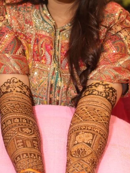 Umesh Kumar - Festival & Occasion Mehandi Intricate Rajasthani & Full Hand Designs photo 42