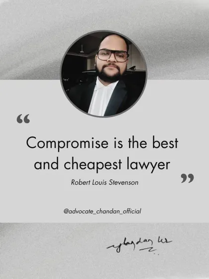I firmly believe that a well-negotiated compromise is often the most strategic and cost-effective solution. My compromise consultation services are designed to resolve disputes efficiently, saving you time, money, and unnecessary conflict.
