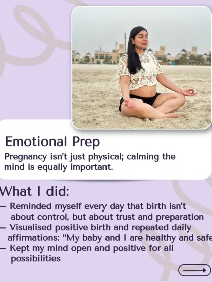Emotional prep is just as important. I used daily affirmations and visualization to calm my mind and stay open to all possibilities.