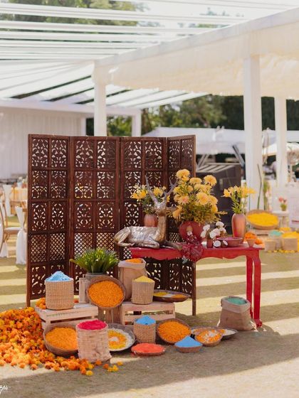 Vibrant Haldi & Mehendi Events photo 13