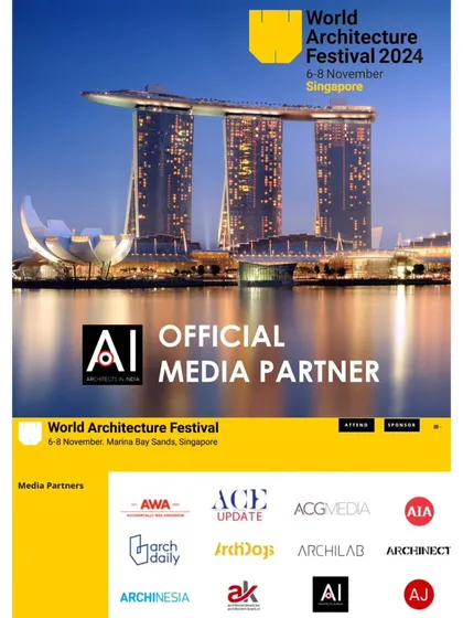 I am honored to be an official media partner for the World Architecture Festival, standing alongside other leading global design publications. This partnership solidifies my role as a key conduit for sharing architectural innovation between India and the world.