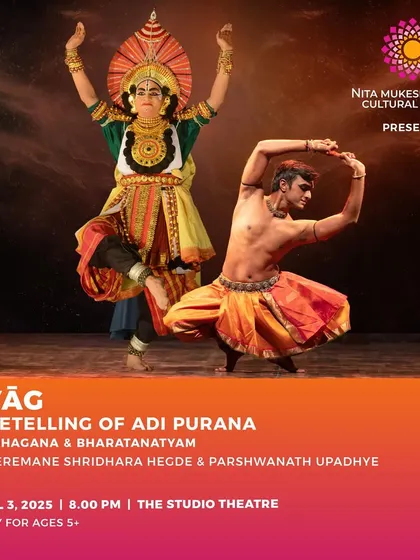 Announcing 'Tyāg', a new production where I collaborate with Yakshagana artist Keremane Shridhara Hegde. We are excited to bring this retelling of the Adi Purana to the stage.