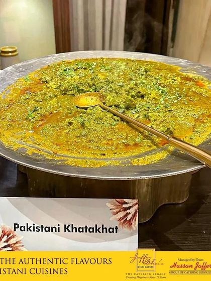 Savor the authentic flavors of Pakistani cuisines with our Pakistani Khatakhat. This specialty dish is prepared live on a tawa, with minced meats and organs cooked in a medley of spices, offering a truly rustic and flavorful experience.