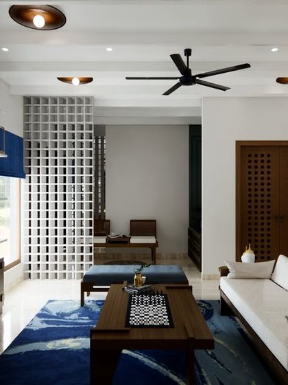 Drishtikone Design - Interior Design & Turnkey Execution Living & Dining: The Heart of the Home photo 7