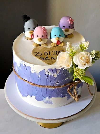 Pink Frost Patisserie - Handcrafted Edible Figurines & Toppers Elegant Celebrations: Engagements & Anniversaries photo 10