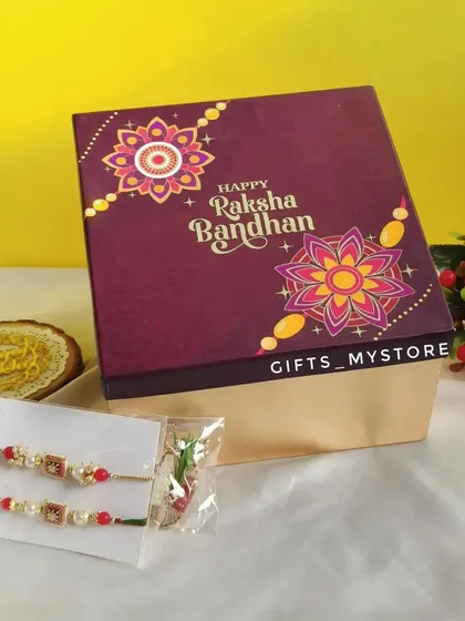 The perfect Rakshabandhan hamper for a long-distance brother, complete with a "miss you" mug and a custom photo frame.