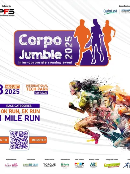 This is where friendly competition meets corporate networking. The Corpo Jumble is my signature inter-corporate running event, designed to build bridges between companies and foster a healthy, competitive spirit among teams.