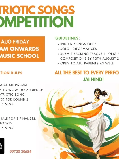 Mela Music School - Vocal Lessons Student Performances & Recitals photo 14