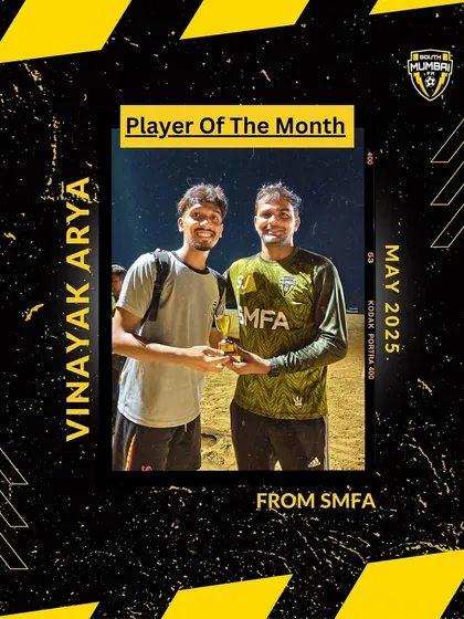 Congratulations to Vinayak Arya from our 2nd Division, crowned Player of the Month for May 2025. His dedication on and off the pitch inspires everyone at the academy.