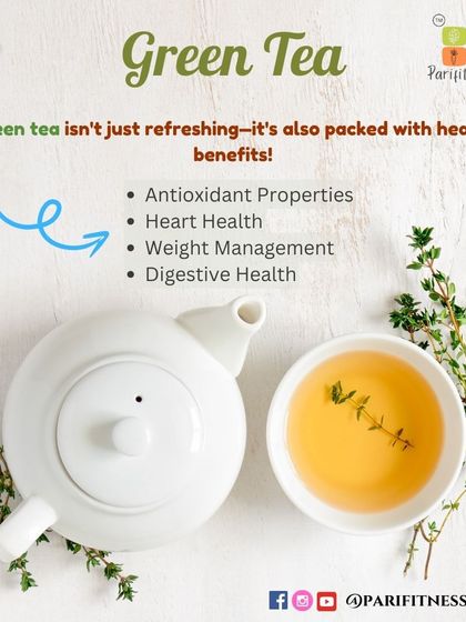 Green tea is more than just a refreshing drink. It's packed with benefits, including antioxidant properties, supporting heart health, aiding in weight management, and promoting better digestive health.