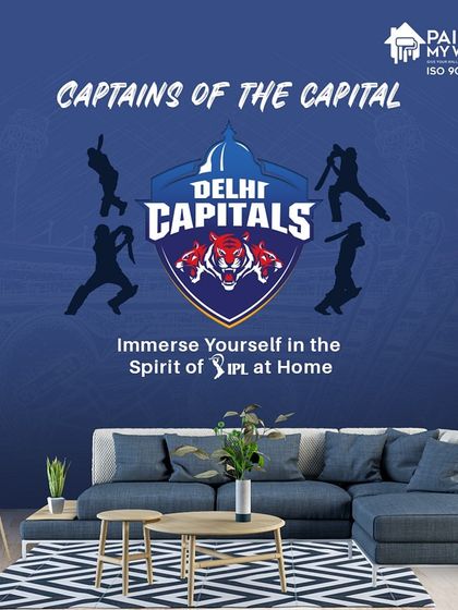 Paint My Walls - Painting Services IPL Fan Walls: Wear Your Team's Colors photo 14