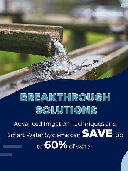 Project H2O introduces breakthrough solutions in water management. Our advanced irrigation techniques and smart water systems can save up to 60% of water, securing a sustainable future.