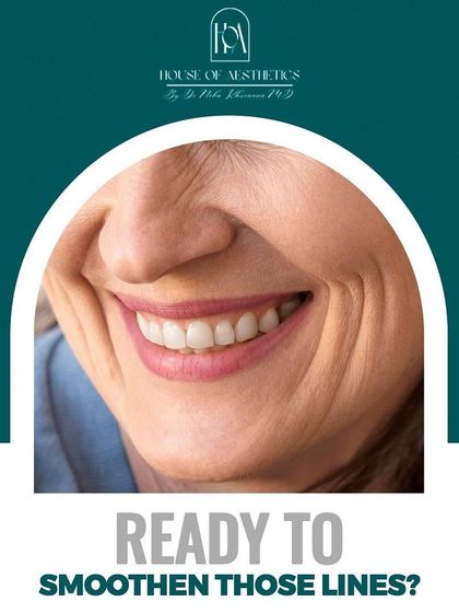 Ready to smoothen those lines? Dermal fillers are excellent for filling in smile lines, marionette lines, and other facial wrinkles, restoring a smoother and more youthful texture to the skin.
