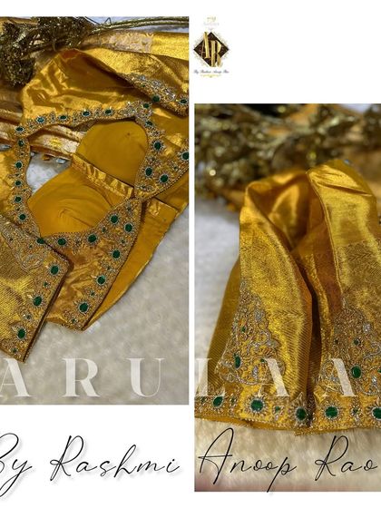 Arulaa by Rashmi Anoop Rao - Custom Bridal & Occasion Wear for Women Bridal Blouse Masterpieces photo 40