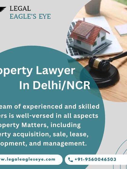 Our team of experienced lawyers is well versed in all aspects of property matters. We handle property acquisition, sales, leasing, development, and management with skill and professionalism across Delhi and the NCR.