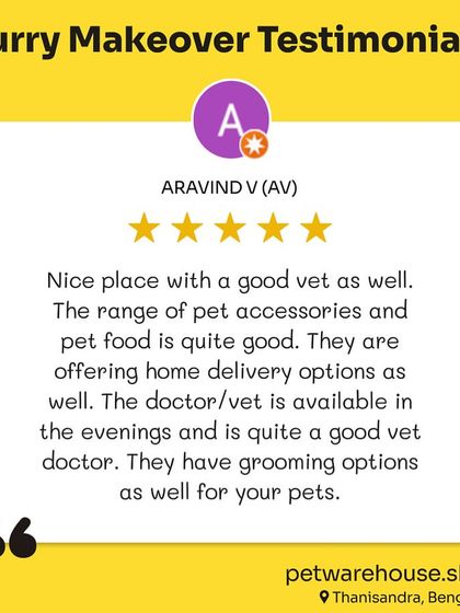 Pet Warehouse - Pet Grooming Services Words from Our Pet Parents photo 23