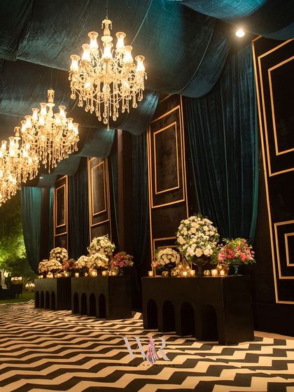 Wedding River - Wedding Design & Decor Modern Noir & Moody Glamour photo 39