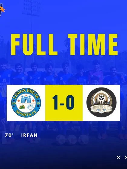Securing a crucial 1-0 win against UCFC, with Irfan scoring in the 70th minute. We move forward, together.