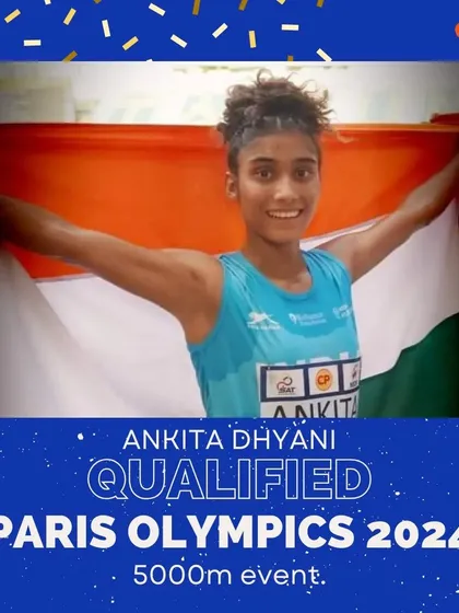 From a remote village in Uttarakhand to the world's biggest stage. We celebrate the incredible journey of Ankita Dhyani, who has qualified for the Paris Olympics 2024. Her story is a testament to the power of resilience and proof that talent can emerge from anywhere.