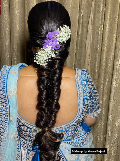 Veena Pujari - Makeup Classes and Training Elegant & Traditional Hairstyling photo 11