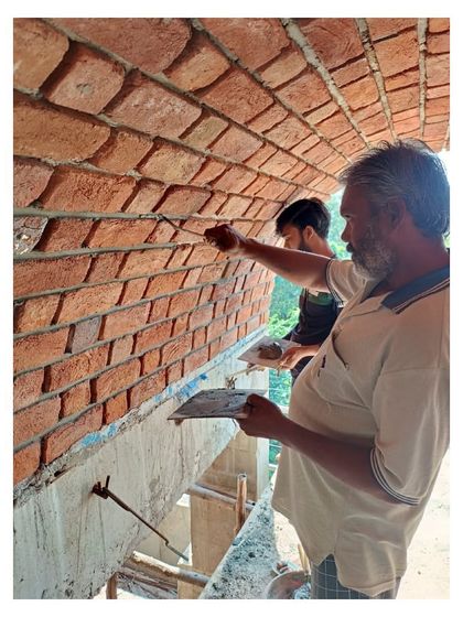 The Brick Vault House: Adaptive Reuse & Monumental Forms photo 12