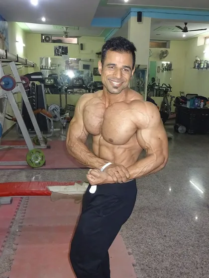 The 'after' shot. Only and only consistency is the key. This is proof that with patience and hard work, you can achieve your goals.