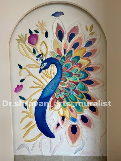 Shravan Kumar - 3D and Relief Murals Sculpted Sanctuaries: Nature & Wildlife Murals photo 8