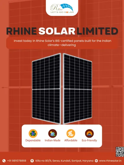 Invest today in my BIS-certified panels built for the Indian climate. They are dependable, Indian-made, affordable, and eco-friendly, ensuring a great return on your investment.