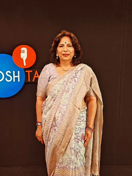 A photo from my visit to the Josh Talks studio to record a podcast. It was an interesting week of travel and sharing my story.