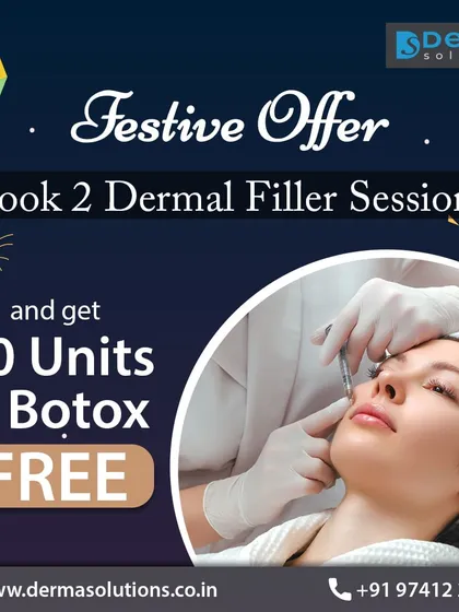 We occasionally provide special offers to help you combine treatments for optimal results. This past festive offer combined dermal fillers with Botox to address both volume loss and dynamic wrinkles.