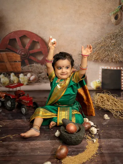 A moment of pure joy and playfulness. Her expression shows how comfortable and happy she is during the session, which is always my top priority.