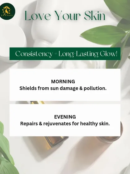 Consistency is the key to a long-lasting glow. A dedicated morning and evening routine shields your skin from damage and allows it to rejuvenate.