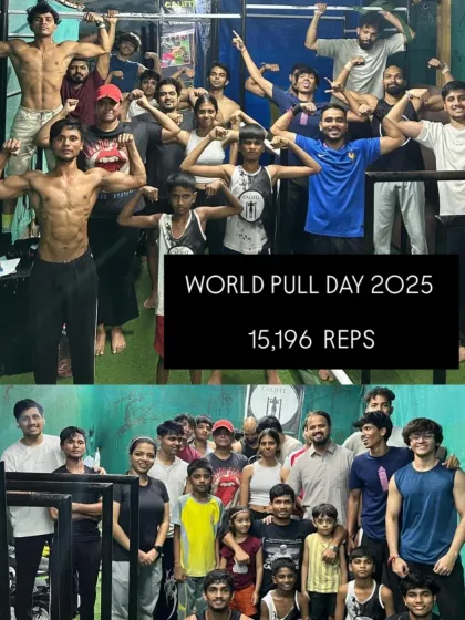 World Pull Up Day 2025 was a massive success. Our Califit family came together to complete an incredible 15,196 reps, showing our collective strength and spirit.