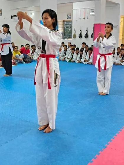 CTA Taekwondo & Fitness Clubs - Taekwondo for Kids & Teenagers Dynamic Kicking & Sparring Drills photo 30