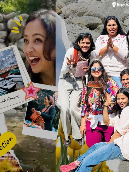 A collage from our Manali trip, showing the girls celebrating, exploring, and connecting. We started as strangers but the mountains and some hot Maggi made us soul sisters.