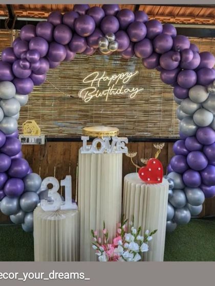 Decor Your Dreams - Personal Event & Party Decoration Chic Birthday & Anniversary Decor photo 27