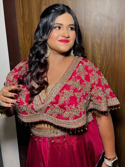 A fun and candid moment.