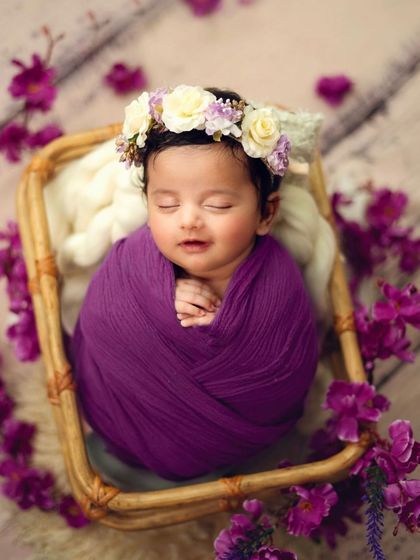 Anitha - Newborn & Baby Photography Posed Newborn Portraits photo 10