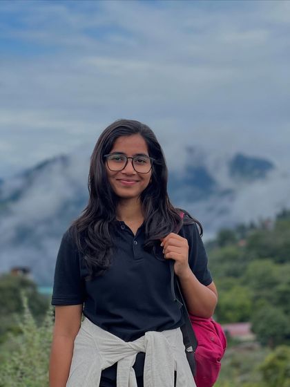 In the mountains, where I feel most connected to myself and my journey. Every climb is a metaphor for overcoming life's challenges and moving closer to your destiny.